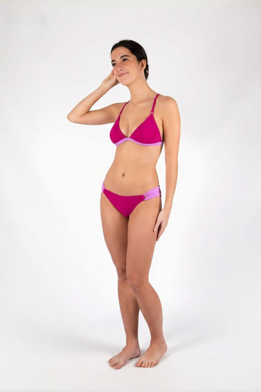 BIKINI BOTTOM RIBBON FUCHSIA