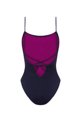 TRAJE DE BAÑO FARO ISLA AZUL MARINO