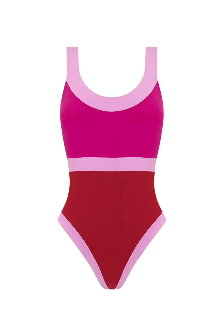 ONE PIECE HORIZONTE ISLA FUCHSIA / STRAWBERRY