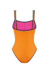TRAJE DE BAÑO OLA ISLA NARANJA