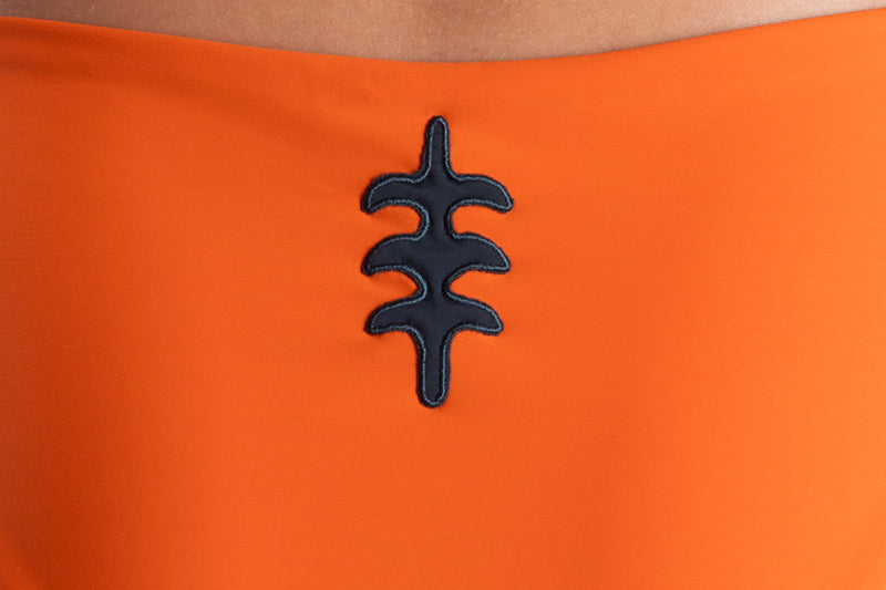 BIKINI BOTTOM NATURAL ISLA ORANGE