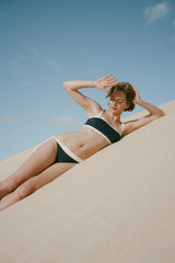 BIKINI TOP BANDEAU ISLA GRIS