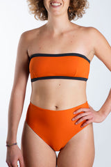 BIKINI TOP BANDEAU ISLA NARANJA