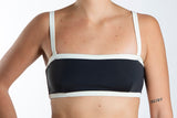BIKINI TOP BANDEAU ISLA GRIS