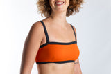 BIKINI TOP BANDEAU ISLA NARANJA