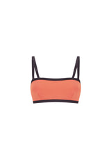 BIKINI TOP BANDEAU ISLA NARANJA