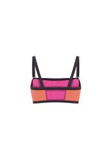 BIKINI TOP BANDEAU ISLA NARANJA