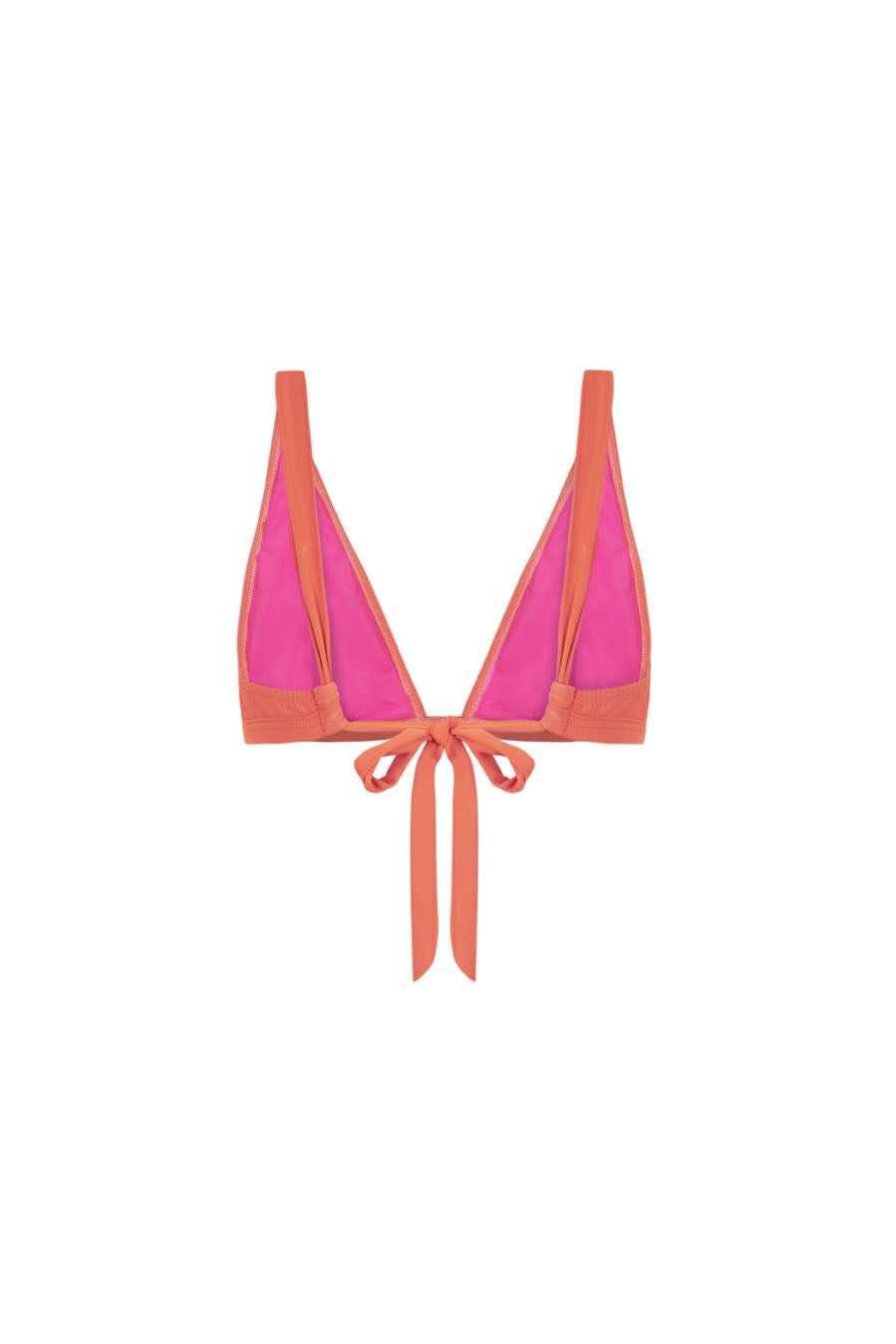 BIKINI TOP PEAK ISLA ORANGE
