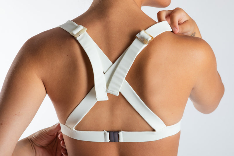 BIKINI TOP TRIANGLE ISLA GREY