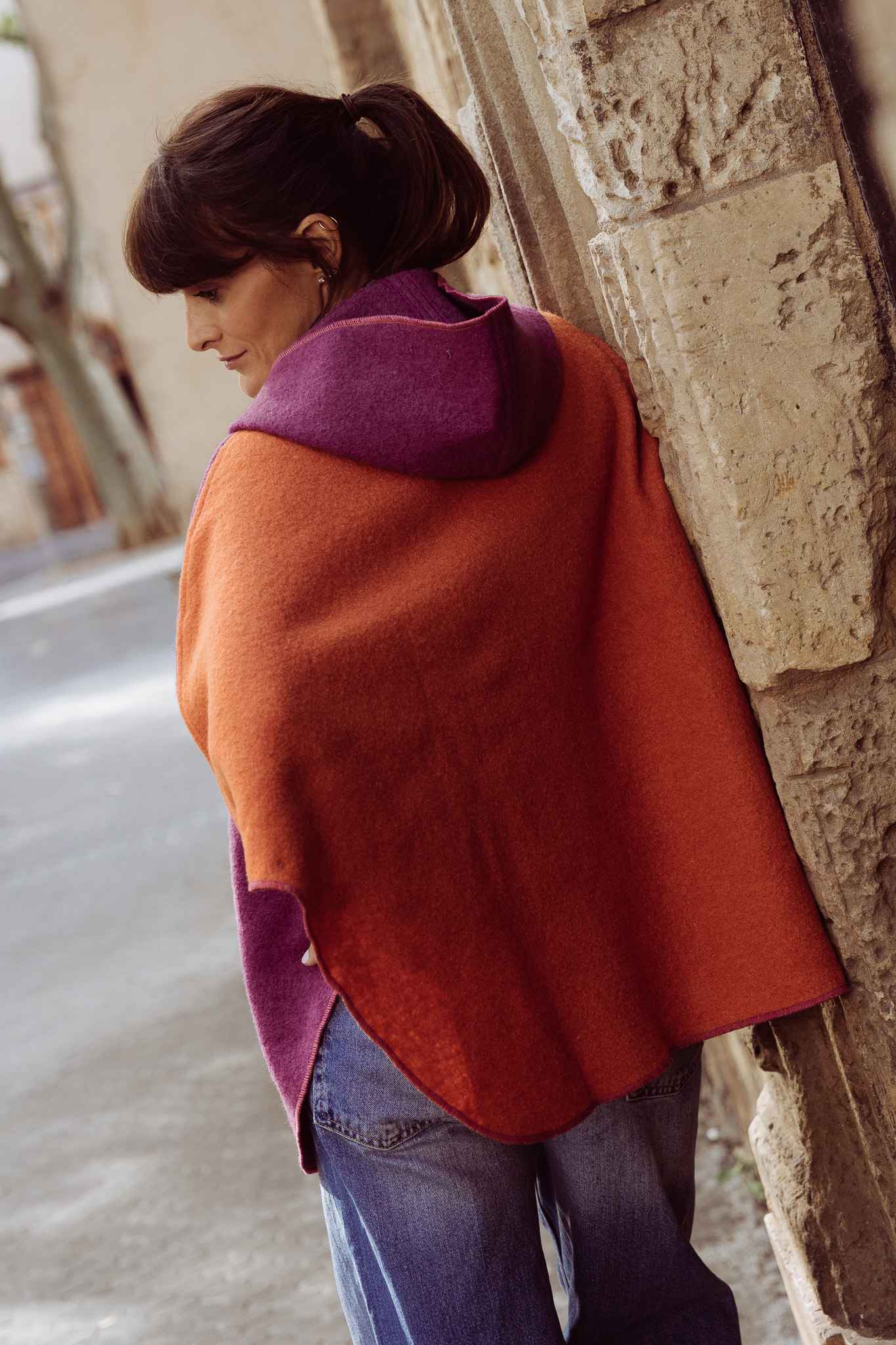 PONCHO MUR BUGANVILLA