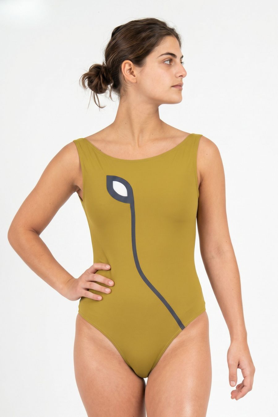 Traje de baño tulip mostaza