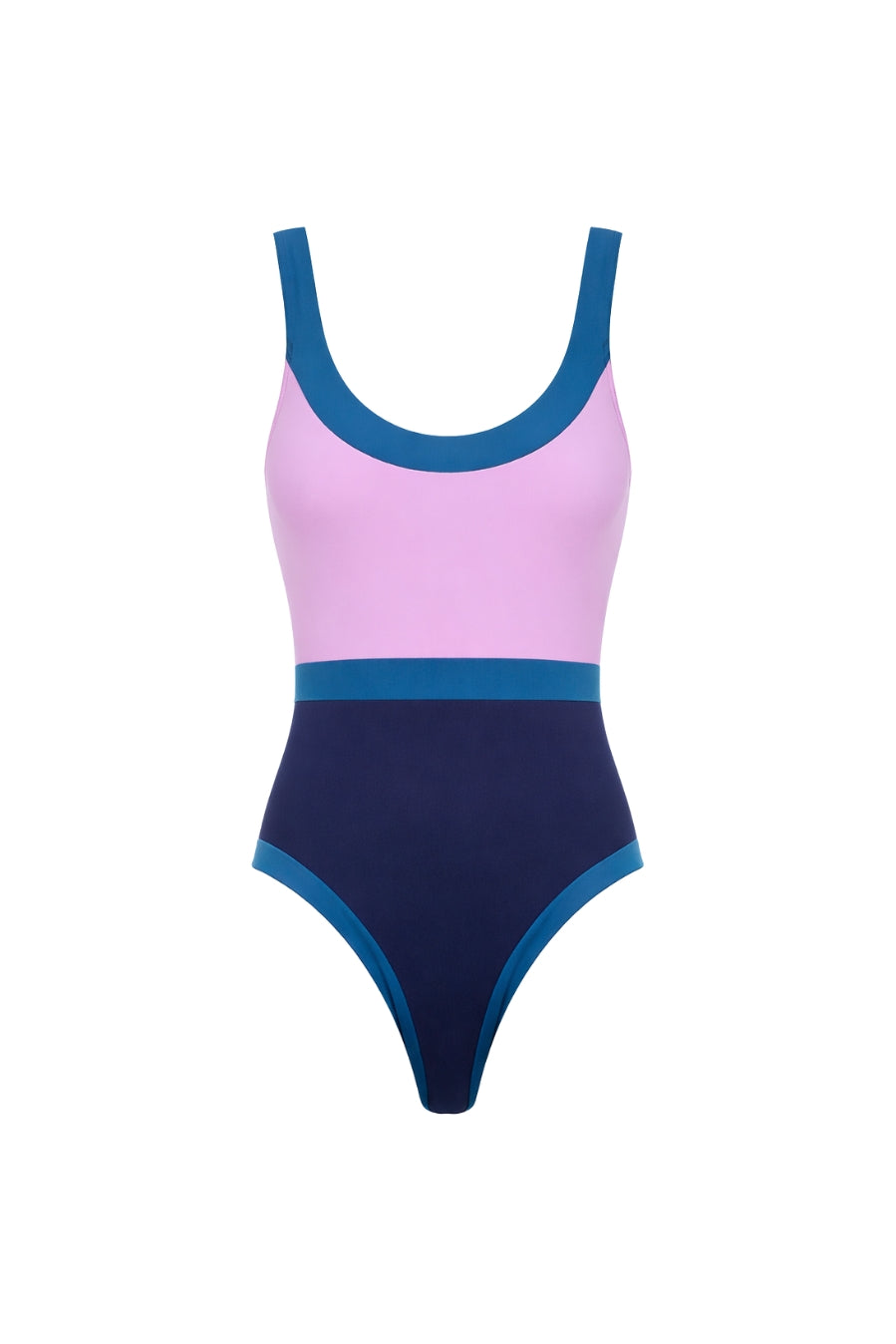 TRAJE DE BAÑO HORIZONTE BIMINI LILA / MARINO / BLUISH