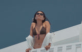 Bikini Top Knote brown