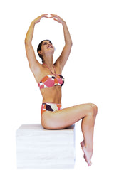 mur swimwear-bandeau-estampado