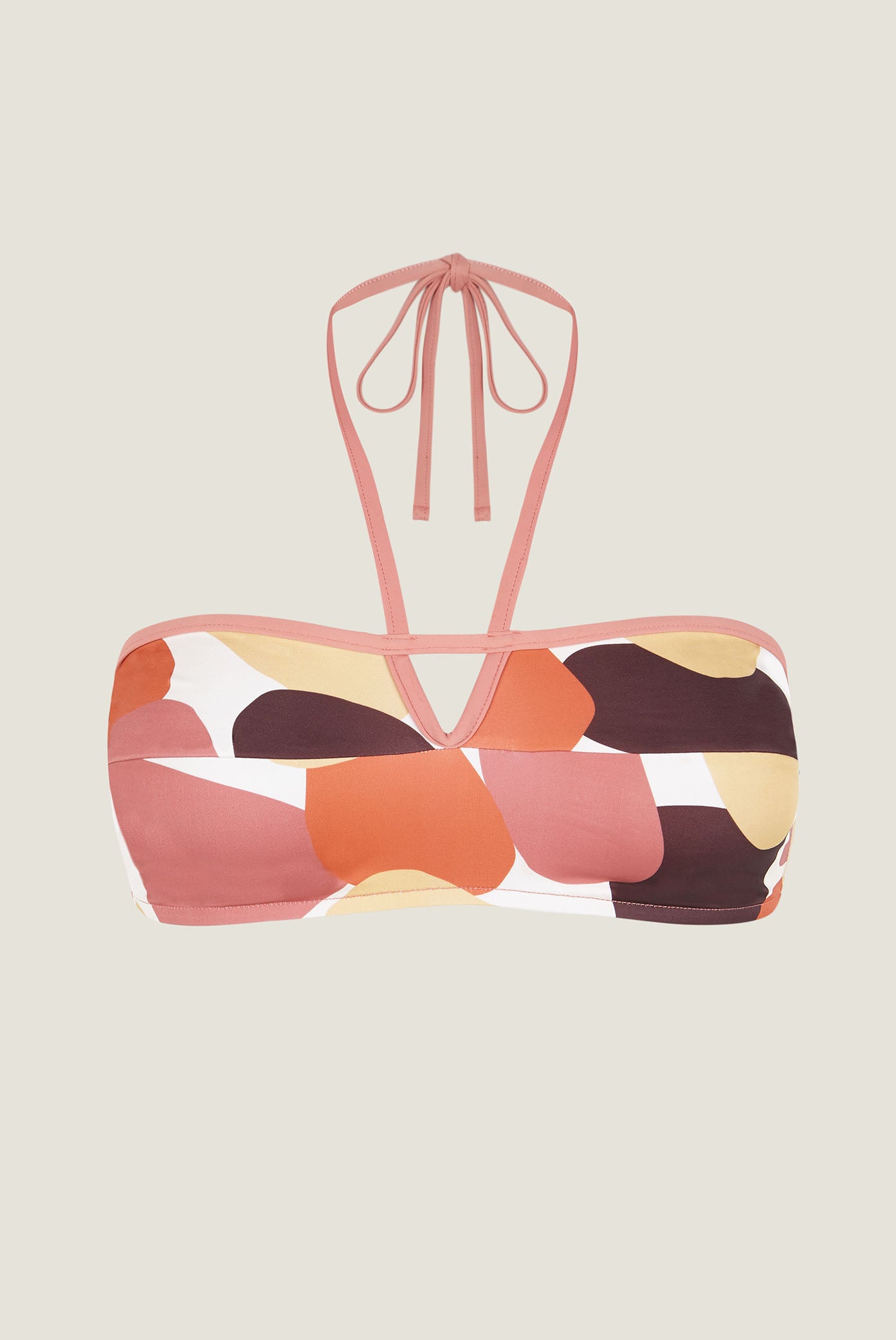 mur swimwear-bandeau-estampado