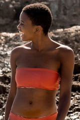 Bikini top Bandeau reversible peces