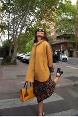 PONCHO MUR MOSTAZA