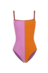 ONE PIECE ORILLA PINK & ORANGE