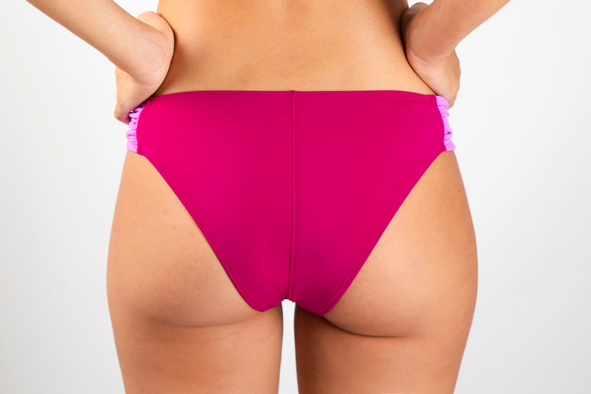 BIKINI BOTTOM RIBBON FUCHSIA