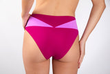 BIKINI BOTTOM ROMBO SALITRE FUCSIA