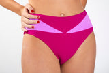 BIKINI BOTTOM DIAMOND FUCHSIA