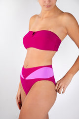 BIKINI TOP BANDEAU SALITRE FUCSIA