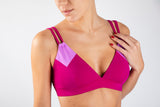 BIKINI TOP DIAMOND FUCHSIA