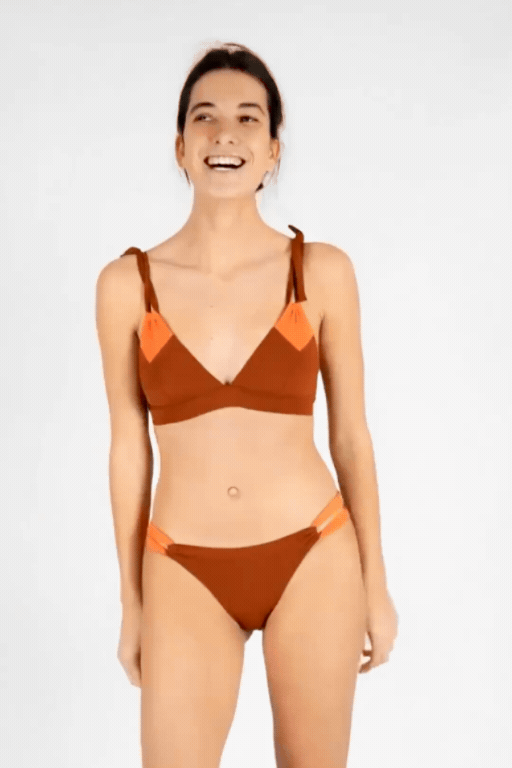 BIKINI TOP ROMBO SALITRE TERRA