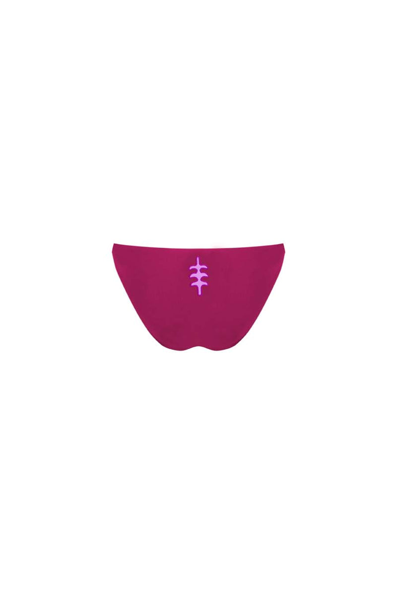 BIKINI BOTTOM NATURAL FUCHSIA