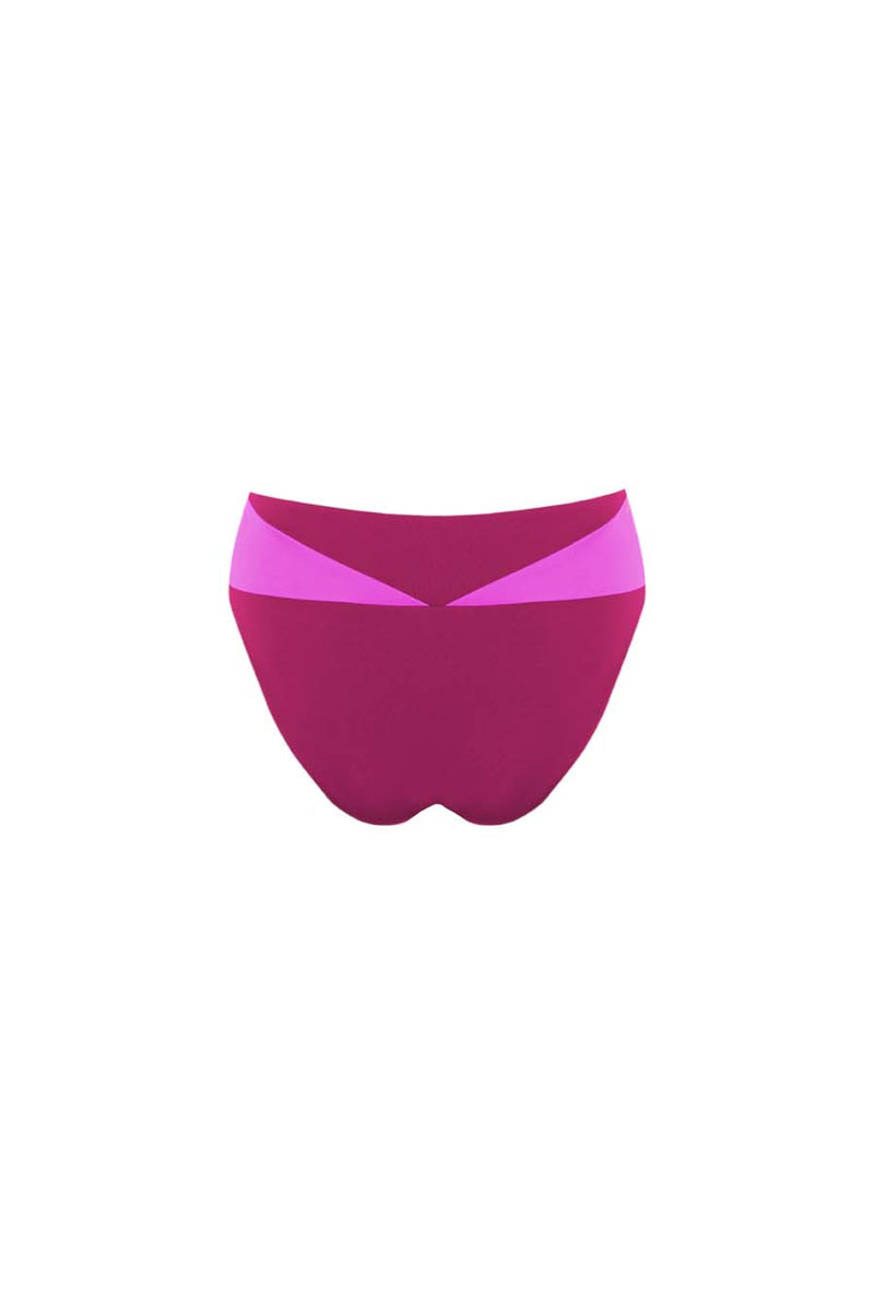 BIKINI BOTTOM ROMBO SALITRE FUCSIA