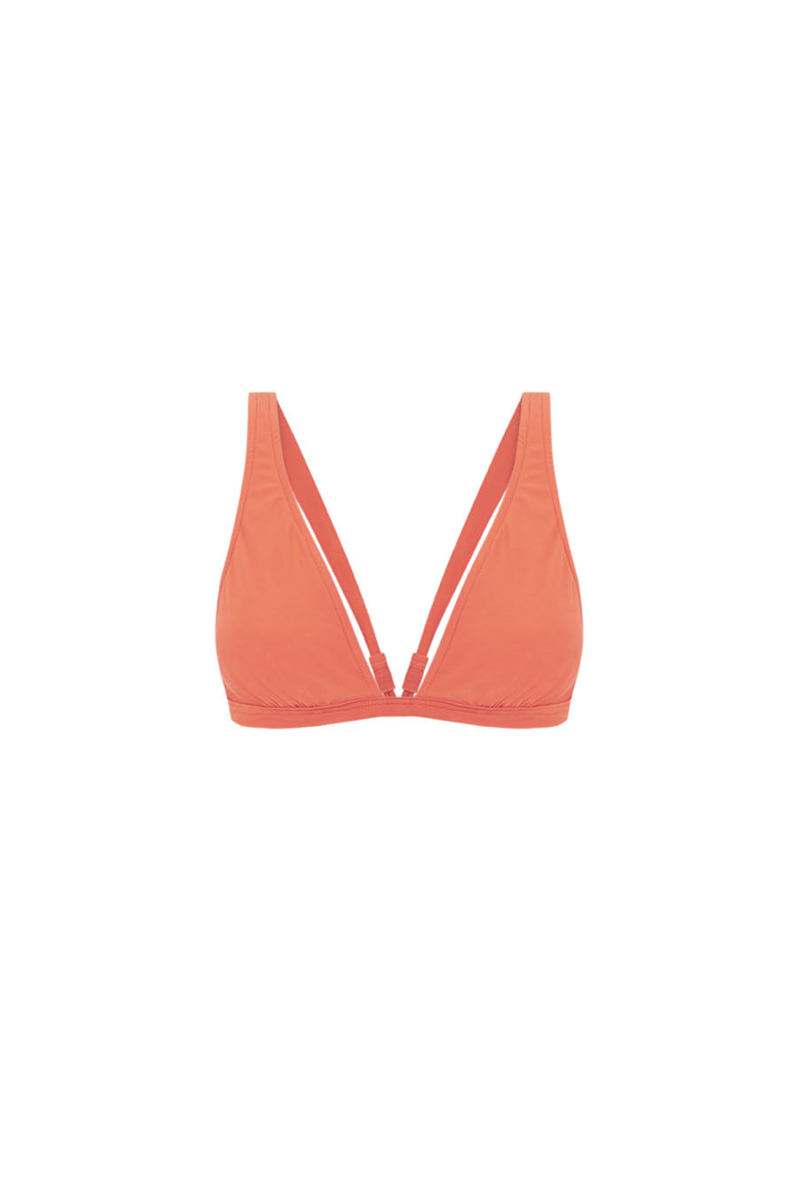 BIKINI TOP PEAK ISLA ORANGE