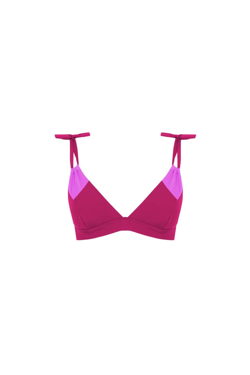 BIKINI TOP DIAMOND FUCHSIA