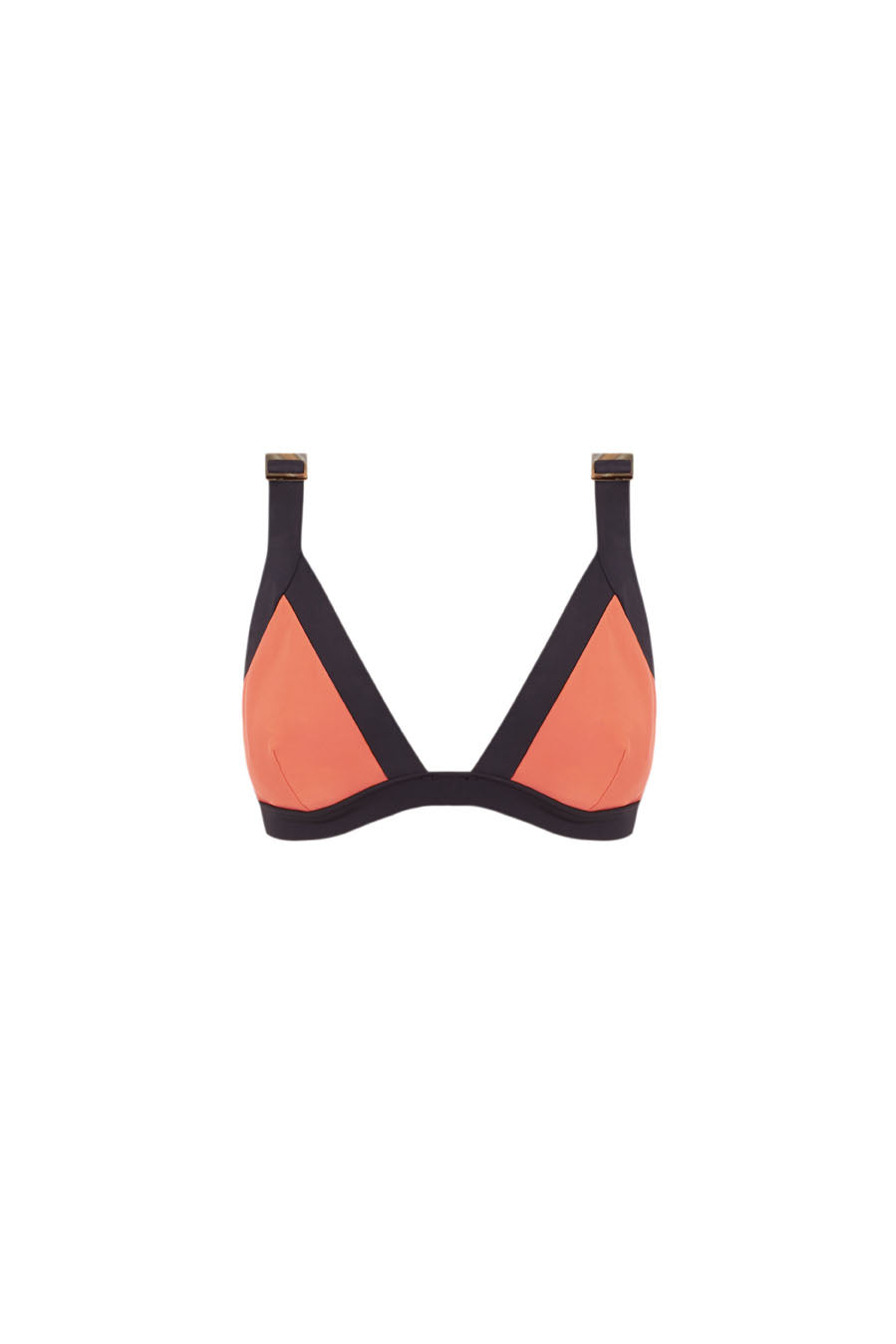 BIKINI TOP TRIANGLE ISLA ORANGE