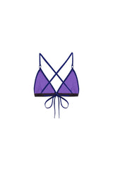 BIKINI TOP TRIANGLE INDIGO