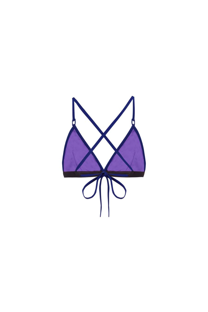 BIKINI TOP TRIANGLE INDIGO