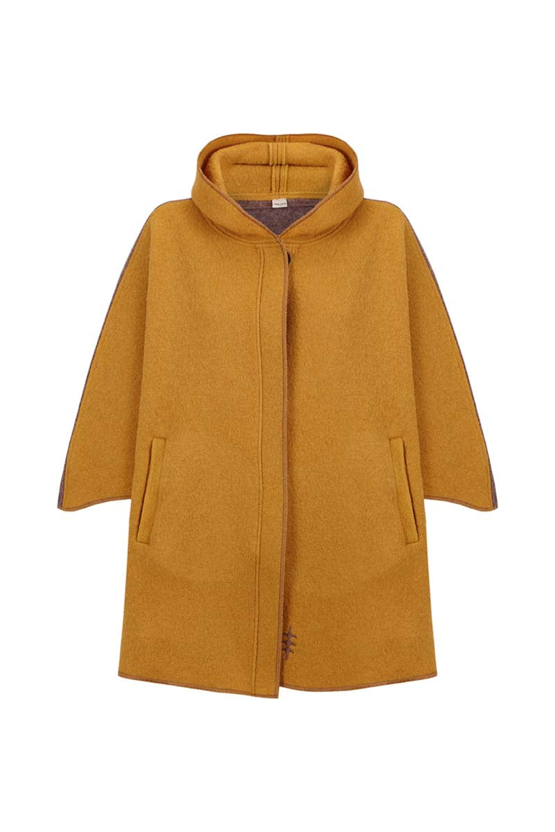 PONCHO MUR MOSTAZA