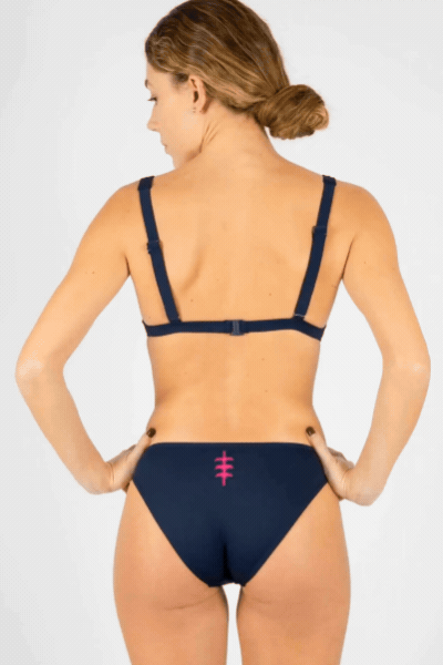 BIKINI BOTTOM NATURAL BIMINI NAVY