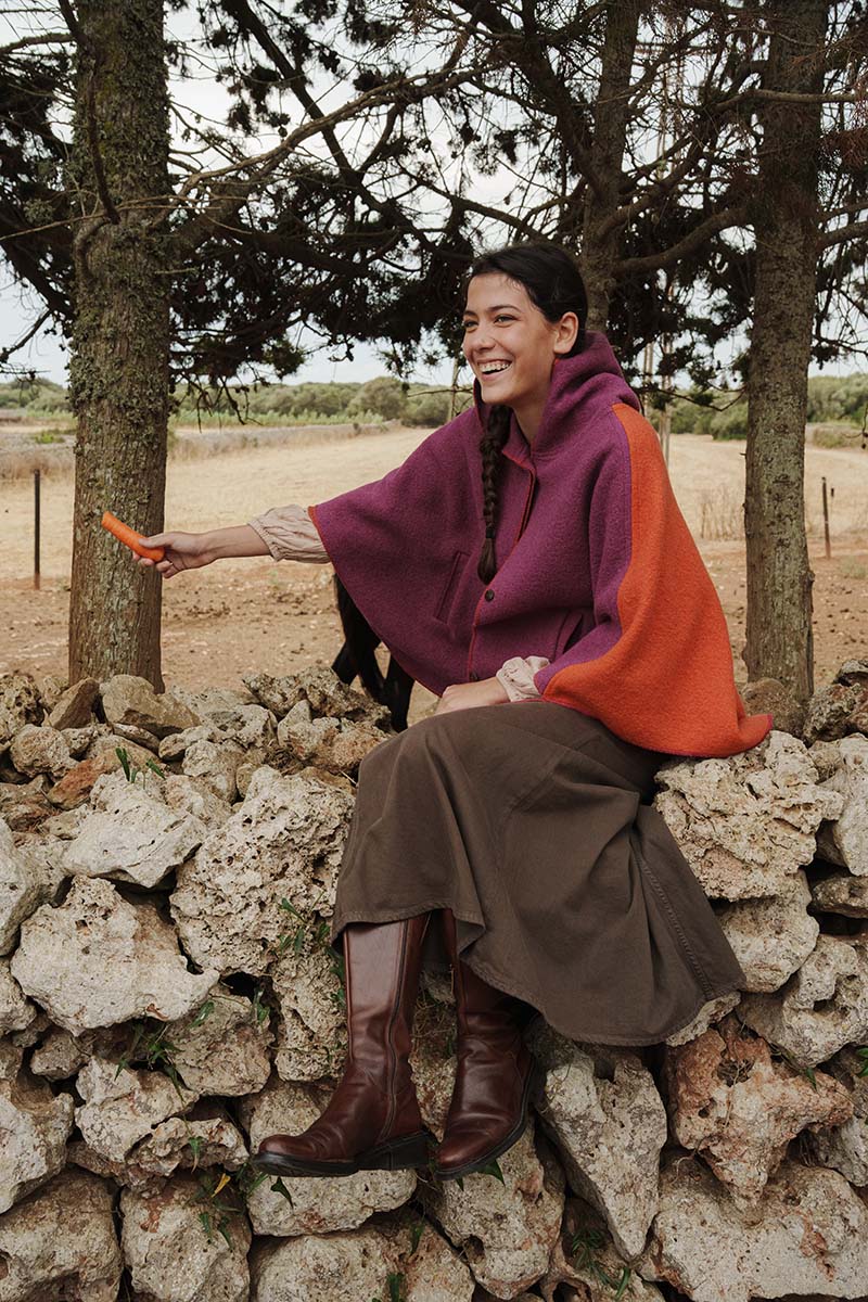 PONCHO MUR BUGANVILLA