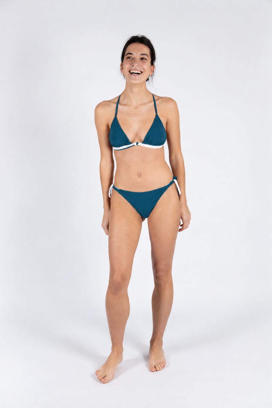 Bikini Top Knote bluish
