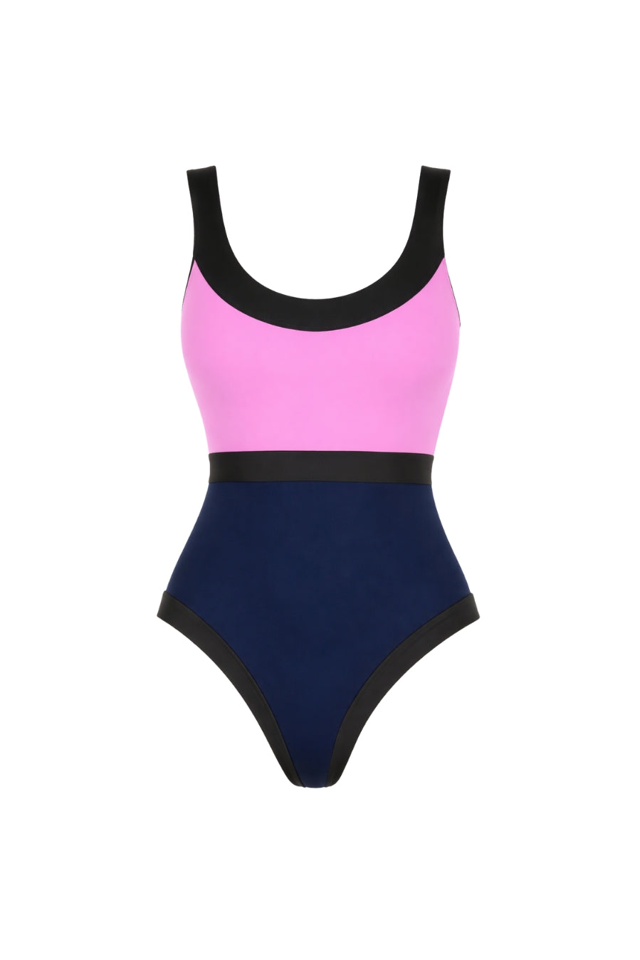 SWIMSUIT HORIZON BIMINI LILAC / NAVY / GREY