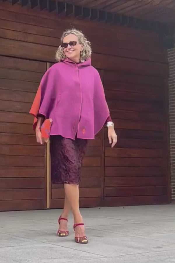 PONCHO MUR BUGANVILLA