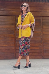 PONCHO MUR MOSTAZA