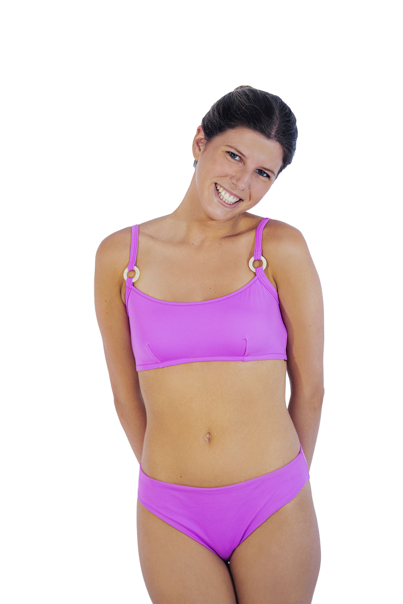 GUAMPA LILAC BIKINI TOP
