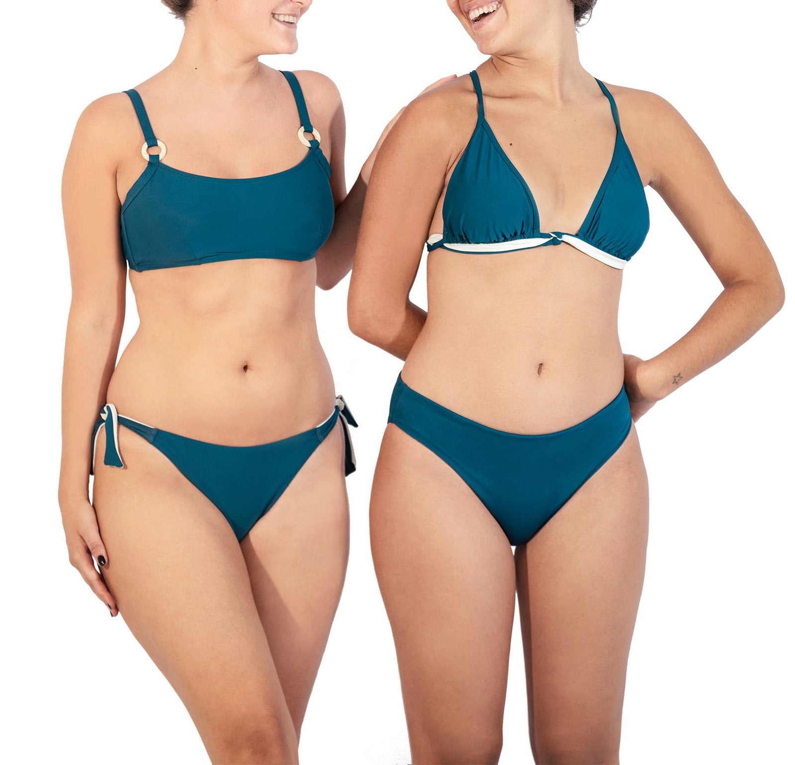 KNOTE BLUISH BIKINI TOP