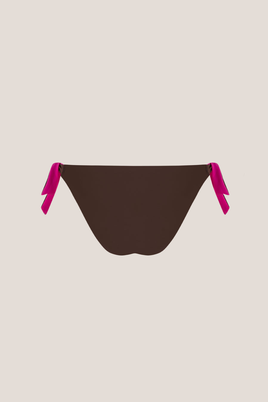 KNOTE BROWN BIKINI BOTTOM