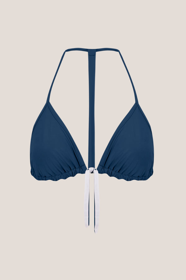 Bikini Top Knote bluish