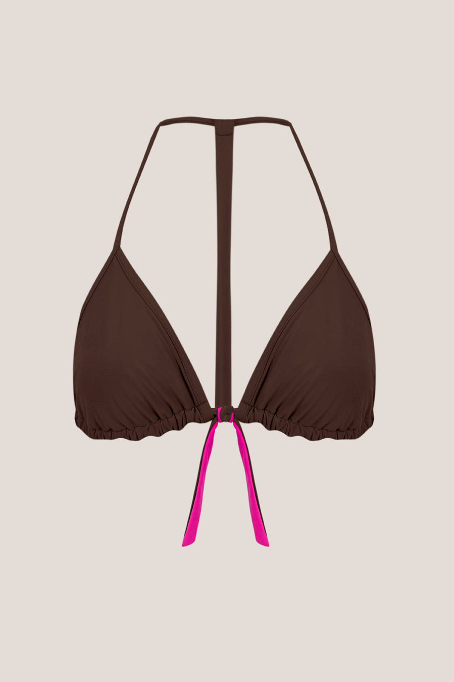 Bikini Top Knote brown