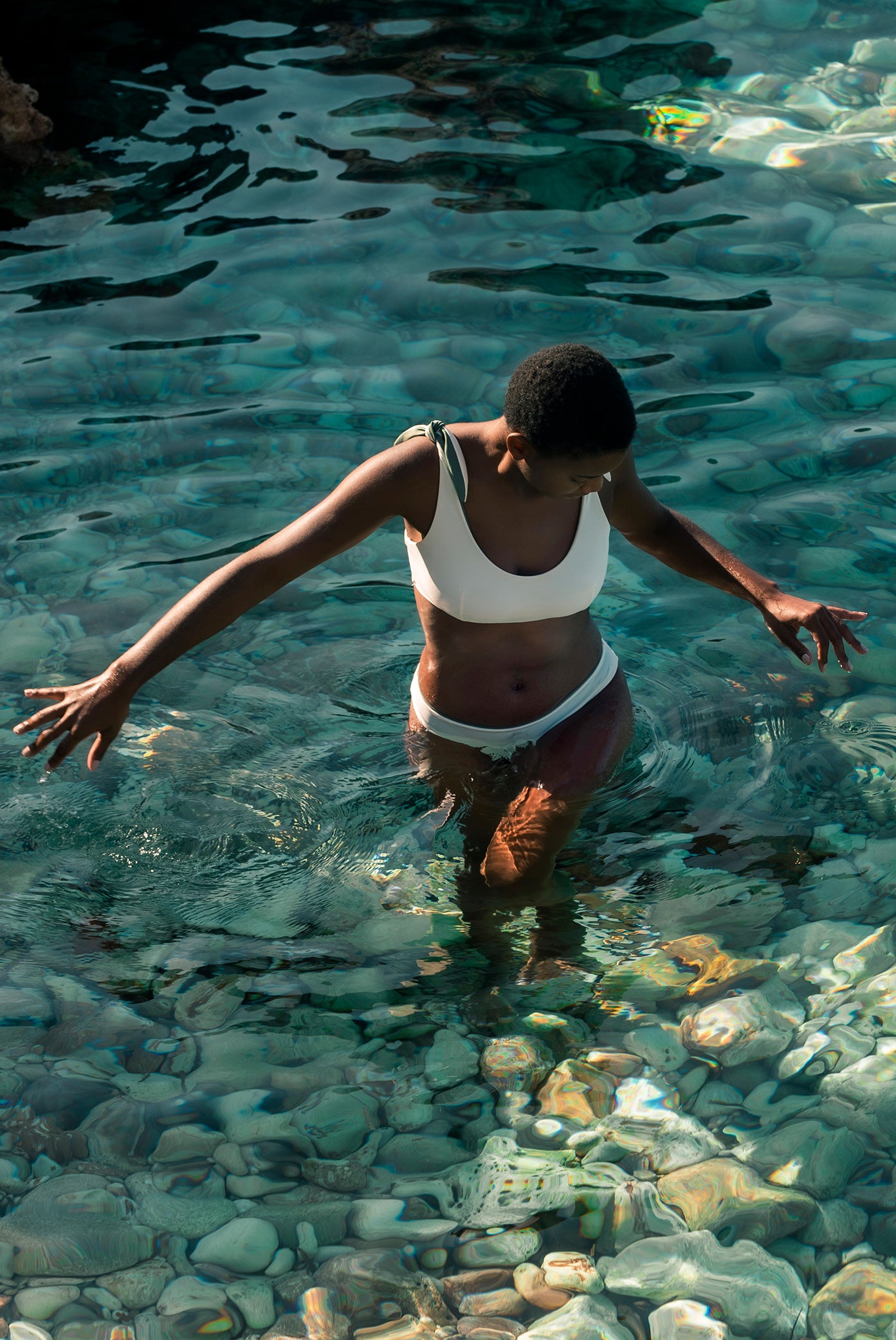 Bikini bottom natural reversible Alga