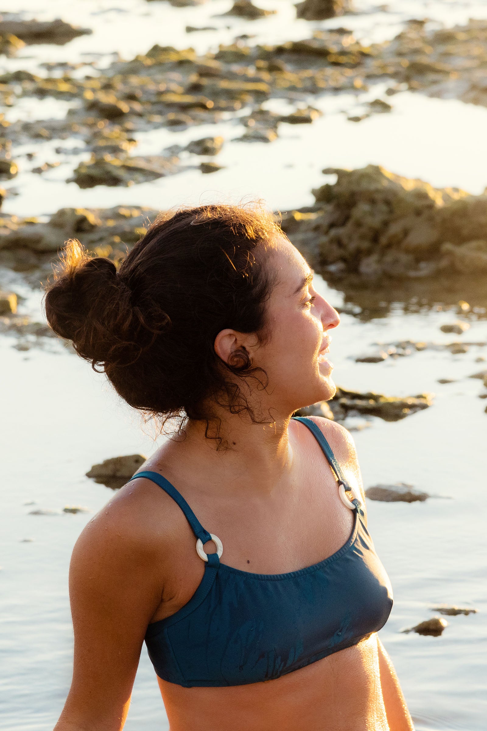GUAMPA BLUISH BIKINI TOP