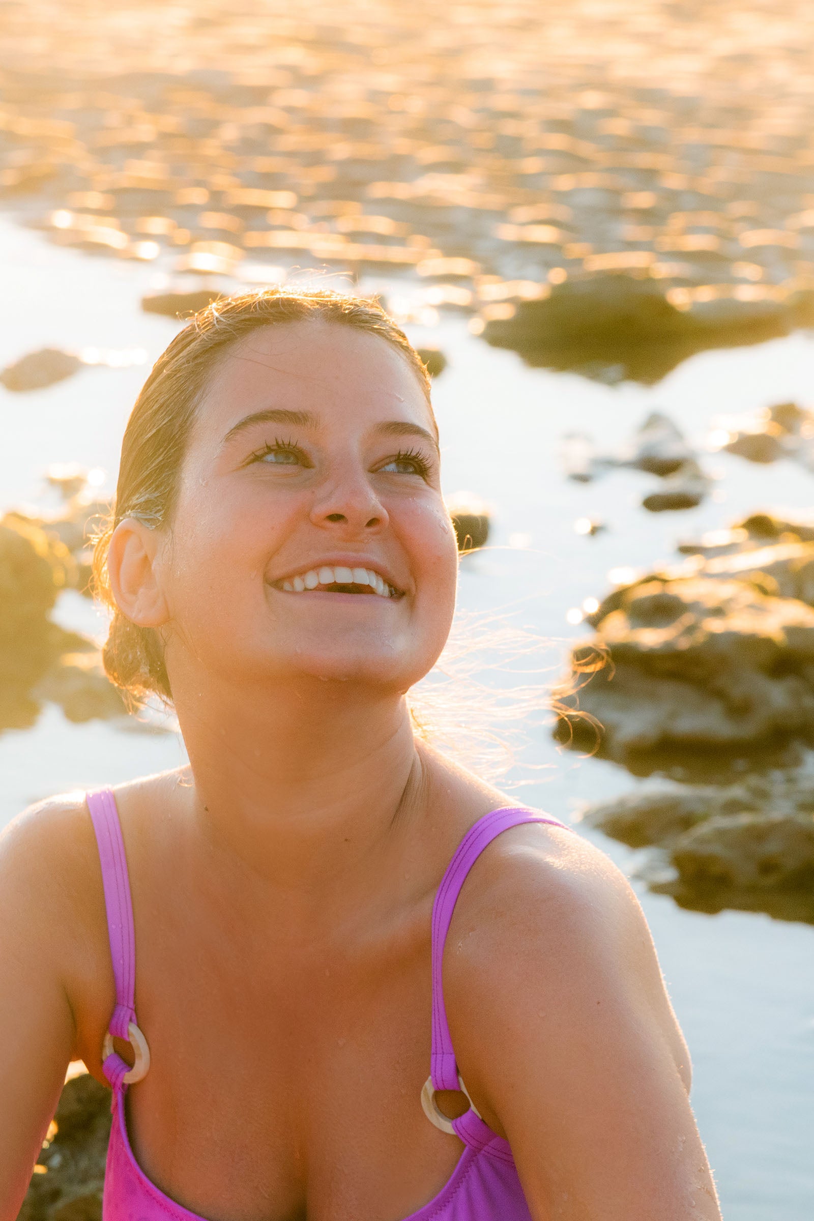 GUAMPA LILAC BIKINI TOP
